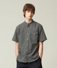 J.PRESS MEN 【HYBRID LINEN】 バンドカラーシャツ