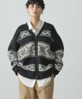 AMERICAN HOLIC ノルディック柄Ｖネックニットカーディガン