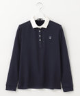 23区GOLF 【WOMEN】【WEB&一部店舗限定】針抜きクレリック 長袖シャツ