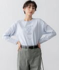 23区 【洗える】レタープリント ロンTEE