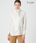 BEIGE， 【S-size】STOW / ボウタイブラウス