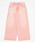 WEGO 【ユニセックス着用ITEM/SMLサイズ展開】エクストラバギーデニムパンツ