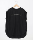 SHARE PARK LADIES ライトタッチ裾テールロゴTシャツ