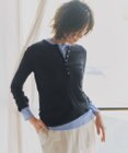 23区 S 【見上愛さん着用】シアーリブ レイヤード ロンTEE