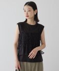 AMERICAN HOLIC 【2点セット】チュールキャミ+ノースリーブT