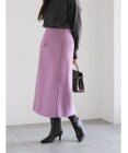 Te chichi メルトンジャージートラペーズスカート