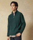 J.PRESS MEN 【Cash Lamb's Wool】ケーブルハーフジップ ニット