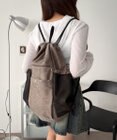 WEGO サイドメッシュポケットナップサック