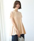 UNFILO L BEAUTY FORM ペプラムＴシャツ
