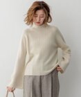 23区 S 【洗える】ラメウール ハイネック ニット