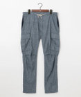 JOSEPH ABBOUD MOUNTAIN 【SPACE／UNISEX】リヨセルリネンシャンブレー パンツ