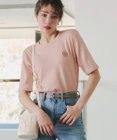 Tiaclasse 【洗える】刺繍ロゴカットソーTシャツ