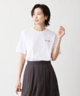 J.PRESS LADIES エンブロイダリー ロゴ Tシャツ