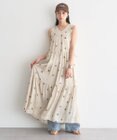 earth music&ecology アソートティアードワンピース