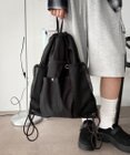 WEGO サイドメッシュポケットナップサック