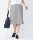 J.PRESS LADIES L 【洗える・撥水・防汚】コットンFITTYシャーク スカート