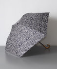AURORA Blao（ブラオ）小花柄プリントプチ折り晴雨兼用傘（トップフラット折傘）日傘