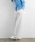 CRAFT STANDARD BOUTIQUE ベルトデザインワイドパンツ