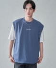 WEGO 【２点セット/ベスト×Tシャツ】アンサンブルベスト（SS）