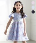 ANY KIDS 刺繍 チュール ワンピース
