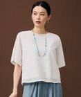 自由区 S テクスチャージャージーレーシー カットソー