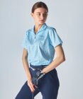 FILA GOLF／marie claire 【marie claire SPORT】小花柄ハーフジップ半袖シャツ