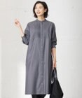 J.PRESS LADIES S 【洗える】50/2 T/Rウォッシャブルギャバ ワンピース