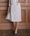 J.PRESS LADIES ライトツイードストレッチ スカート
