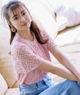 Tiaclasse 【洗える】チュールレースブラウス
