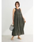 Green Parks 楊柳クレープボリュームキャミワンピース