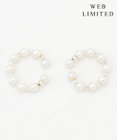 J.PRESS LADIES 【WEB限定・2way・2set】パール イヤカフ リング