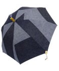 +RING 【限定/日本製】プラスリング 岡山デニム 晴雨兼用ショート長傘 47cm SR406-2