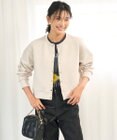 UNFILO 【新色追加】BEAUTY FORM JERSEY スナップカーディガン