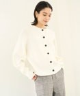 UNFILO L ふわふわニット 2WAYクルーカーディガン