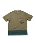 JOSEPH ABBOUD MOUNTAIN 【UNISEX】ASHA_OGリップコンビＴシャツ
