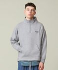 J.PRESS YORK STREET 【UNISEX】スタンド ハーフジップ プルオーバー スウェット
