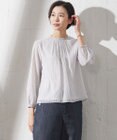 J.PRESS LADIES カチオン ストライプ カットソー