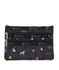 LeSportsac 3ZIP COSMETIC/ウーフワンダーランド