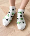 WEGO フードチェンジ総柄ショートソックス