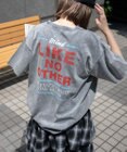 WEGO 【綿100%】ヴィンテージウォッシュグラフィックTシャツ