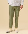 J.PRESS MEN グリストーンツイル スリムテーパード パンツ