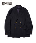 J.PRESS MEN 【J.PRESS ORIGINALS】【UNISEX】Wool Polyester Stretch Toropical 4B Blazer / Baggy-Fit