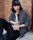 WEGO 【ユニセックス着用ITEM/MLサイズ展開】カラーデニムシャツ（SS）
