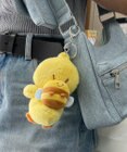 WEGO まゆげひよこぬいぐるみキーホルダー