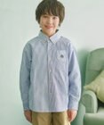 J.PRESS KIDS 【140-170cm】オックスフォード ストライプコンビシャツ