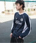 WEGO 【ユニセックス着用ITEM/MLサイズ展開】ラインスリーブゲームT（LS）