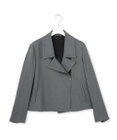 ICB 【WEB＆一部店舗限定】 SerikaWorsted ライダース型ショートジャケット