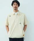 PW CIRCULUS 【撥水加工/ ストレッチ】【MEN】ハーフジップシャツ ゴルフ