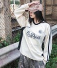 WEGO 【ユニセックス着用ITEM/MLサイズ展開】ラインスリーブゲームT（LS）