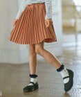 組曲 KIDS 【インパンツ付き】【110-140㎝】ＴＣ天竺プリーツ スカッツ
